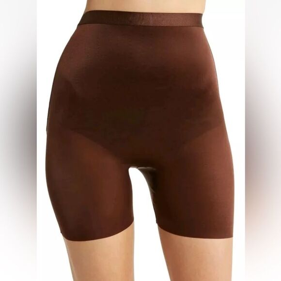 NEW SKIMS Cocoa Barely There Shapewear Low Back Shorts Size 4X - Picture 2 of 8